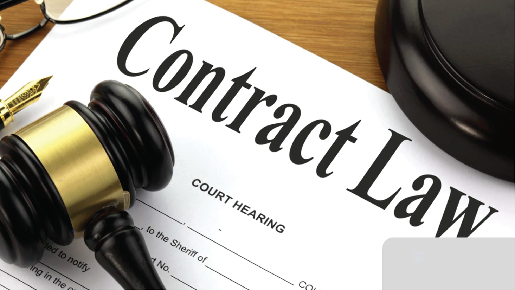Contract law