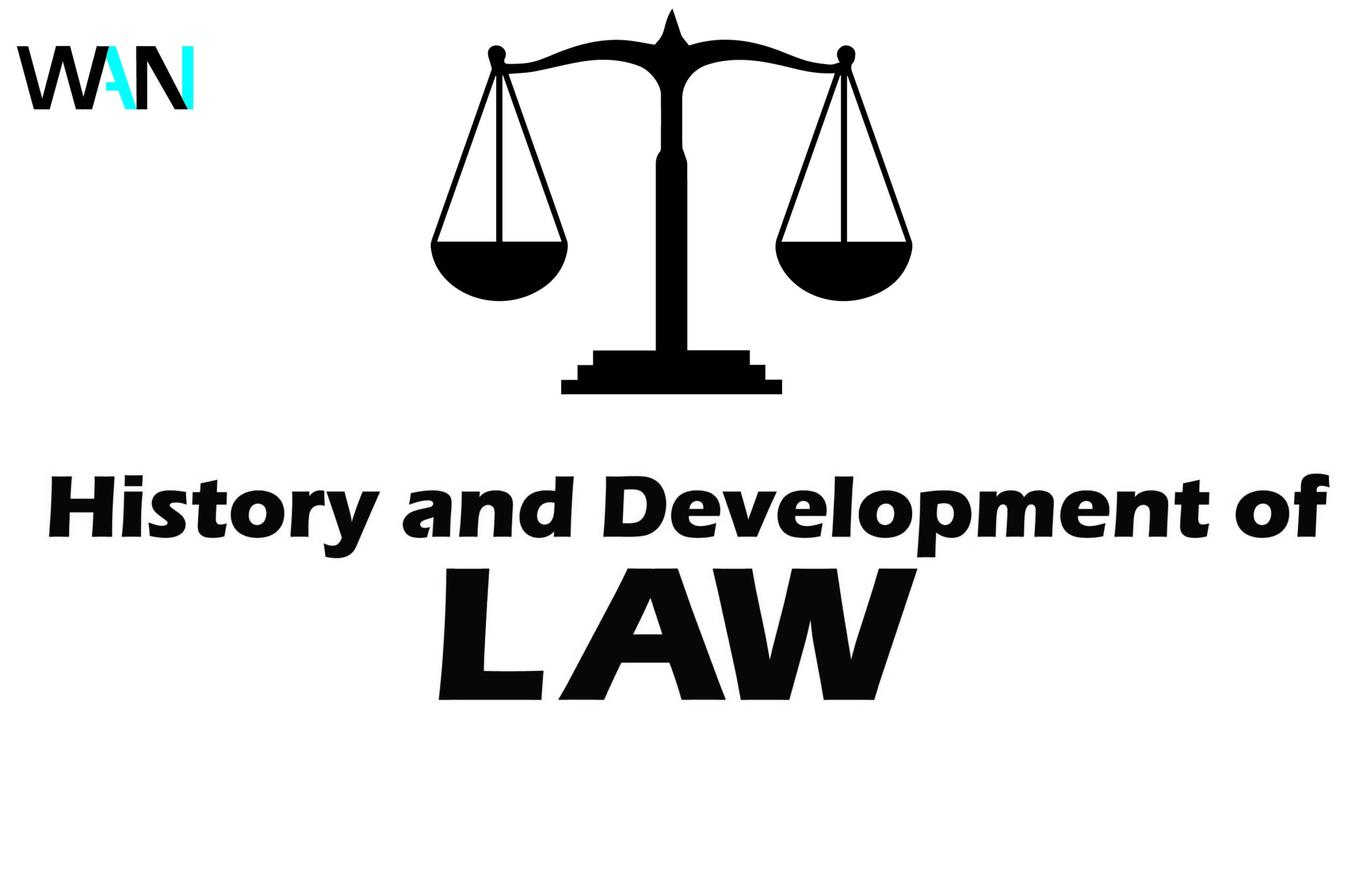 History and development of Law-01